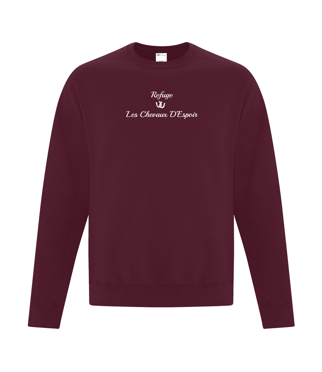 REFUGES PRINTED ''BASIC'' - CREWNECKS