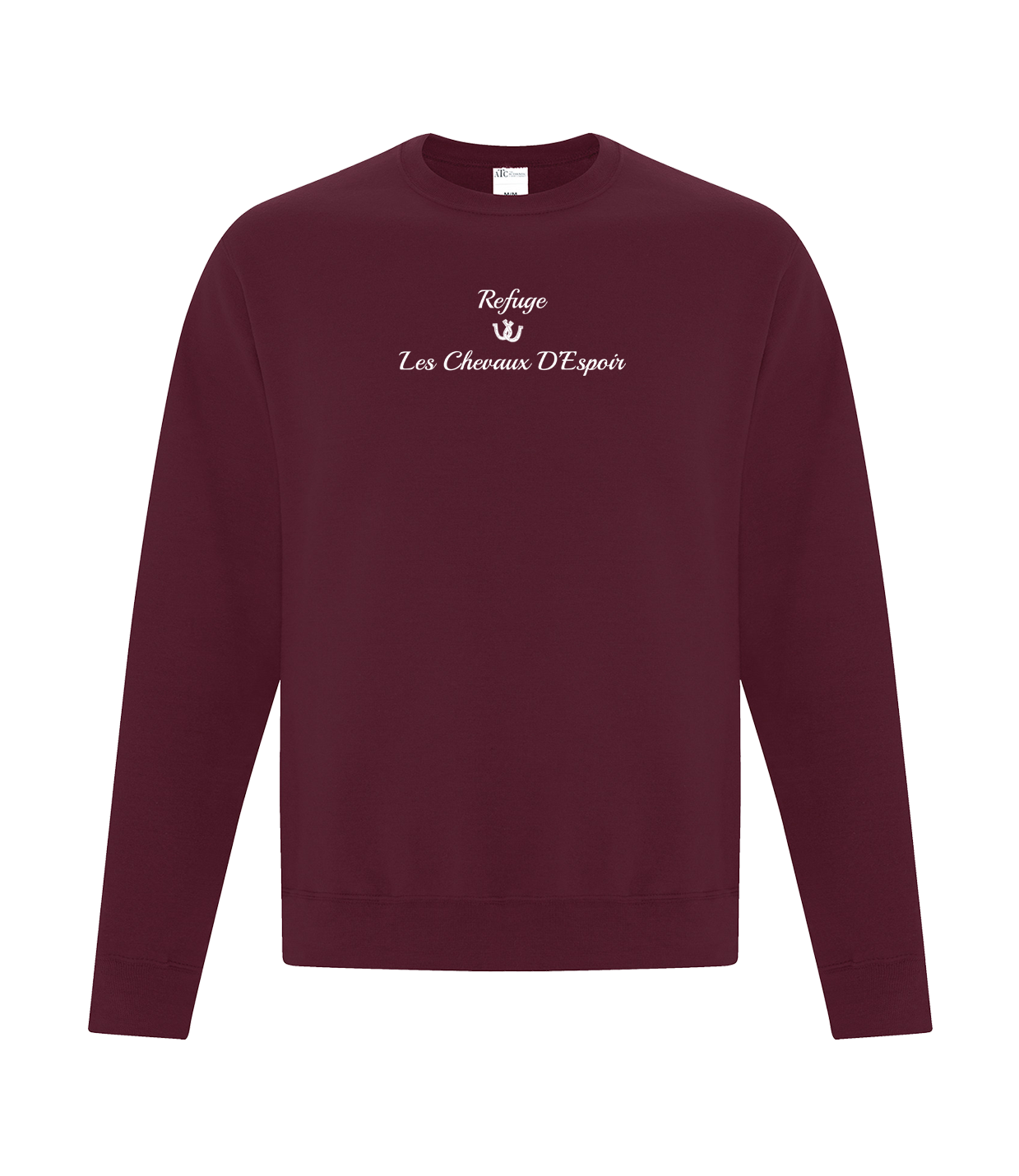 REFUGES PRINTED ''BASIC'' - CREWNECKS
