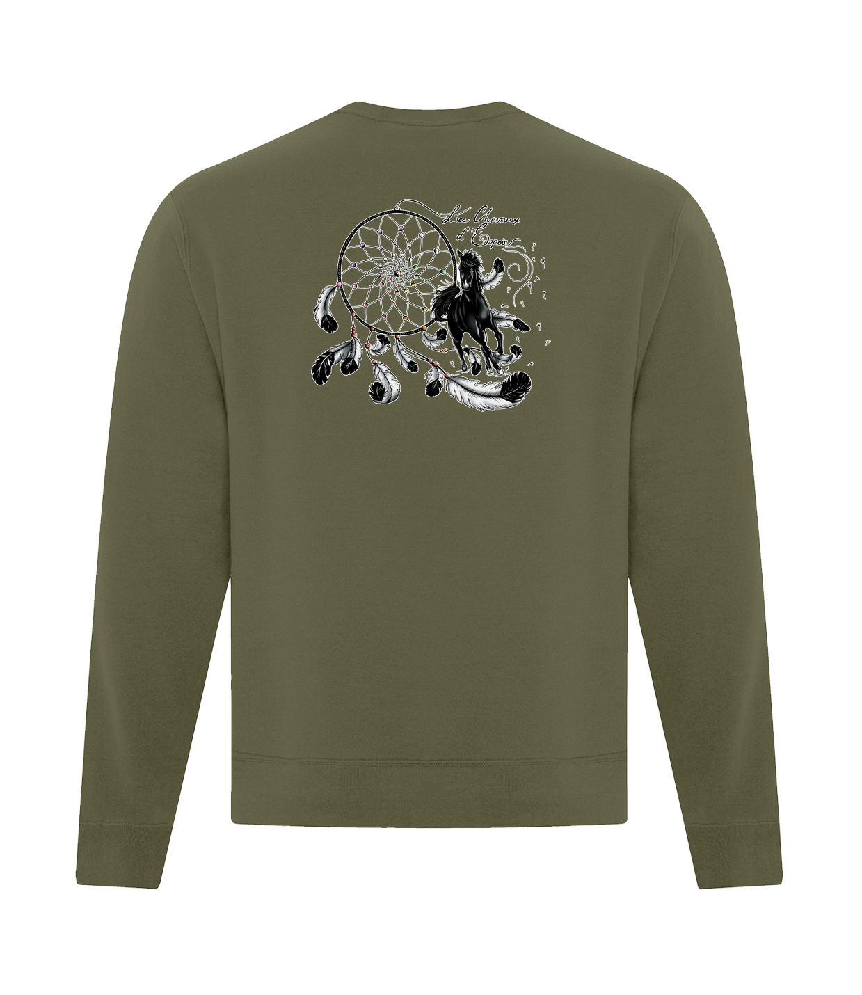 REFUGES PRINTED ''ORIGINAL'' - CREWNECKS