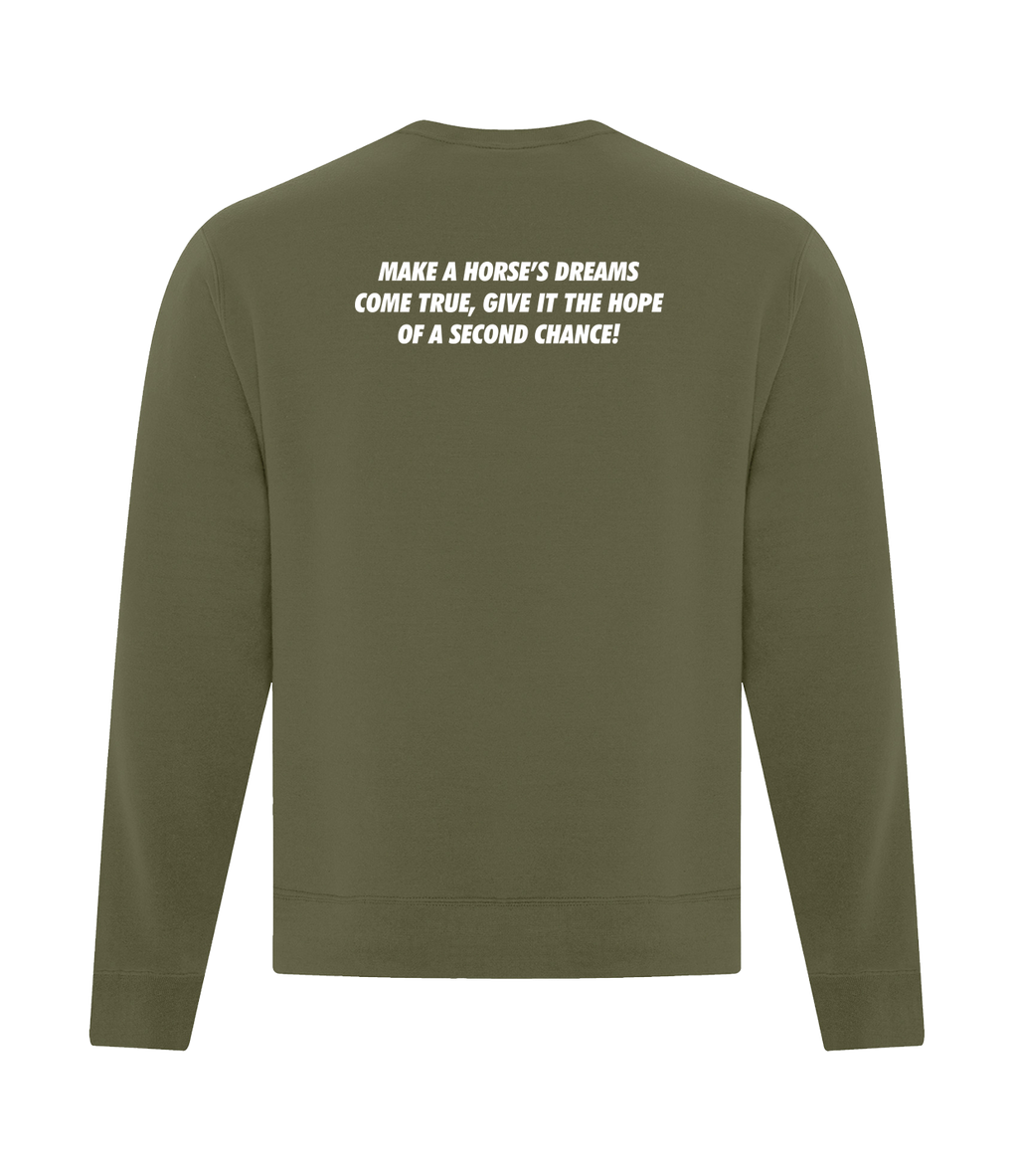 REFUGES PRINTED ''RLCDE'' - CREWNECKS