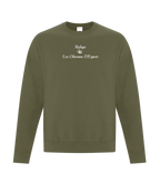REFUGES PRINTED ''BASIC'' - CREWNECKS