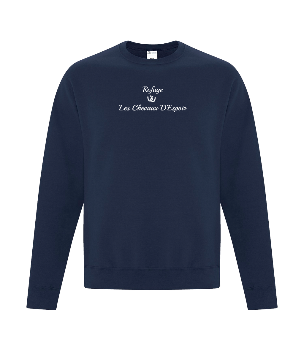 REFUGES PRINTED ''BASIC'' - CREWNECKS