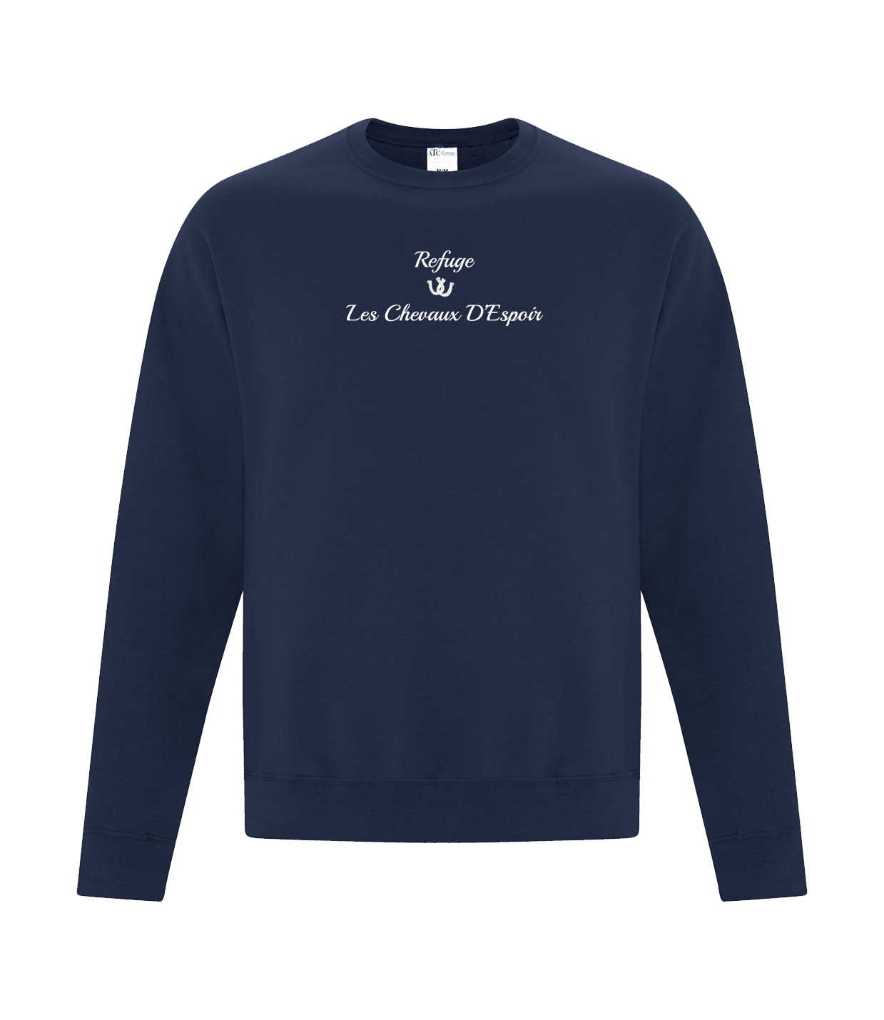 REFUGES PRINTED ''BASIC'' - CREWNECKS