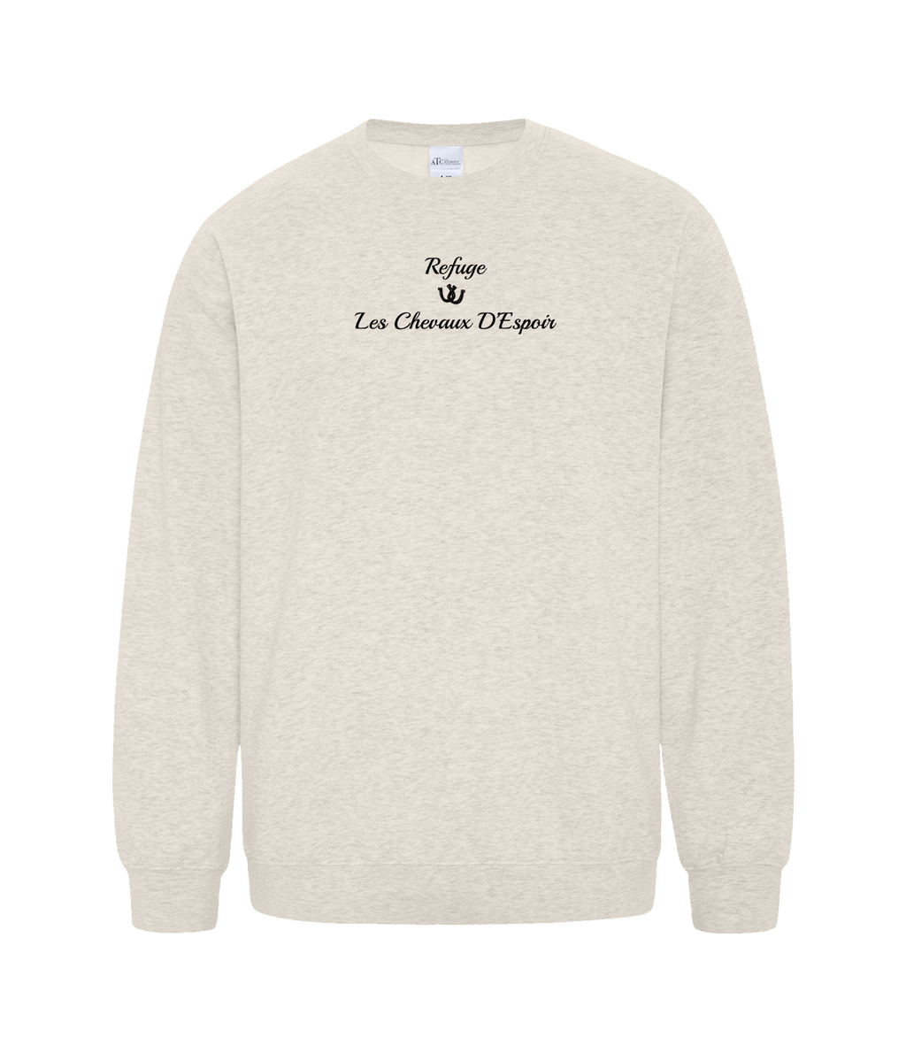 REFUGES PRINTED ''BASIC'' - CREWNECKS