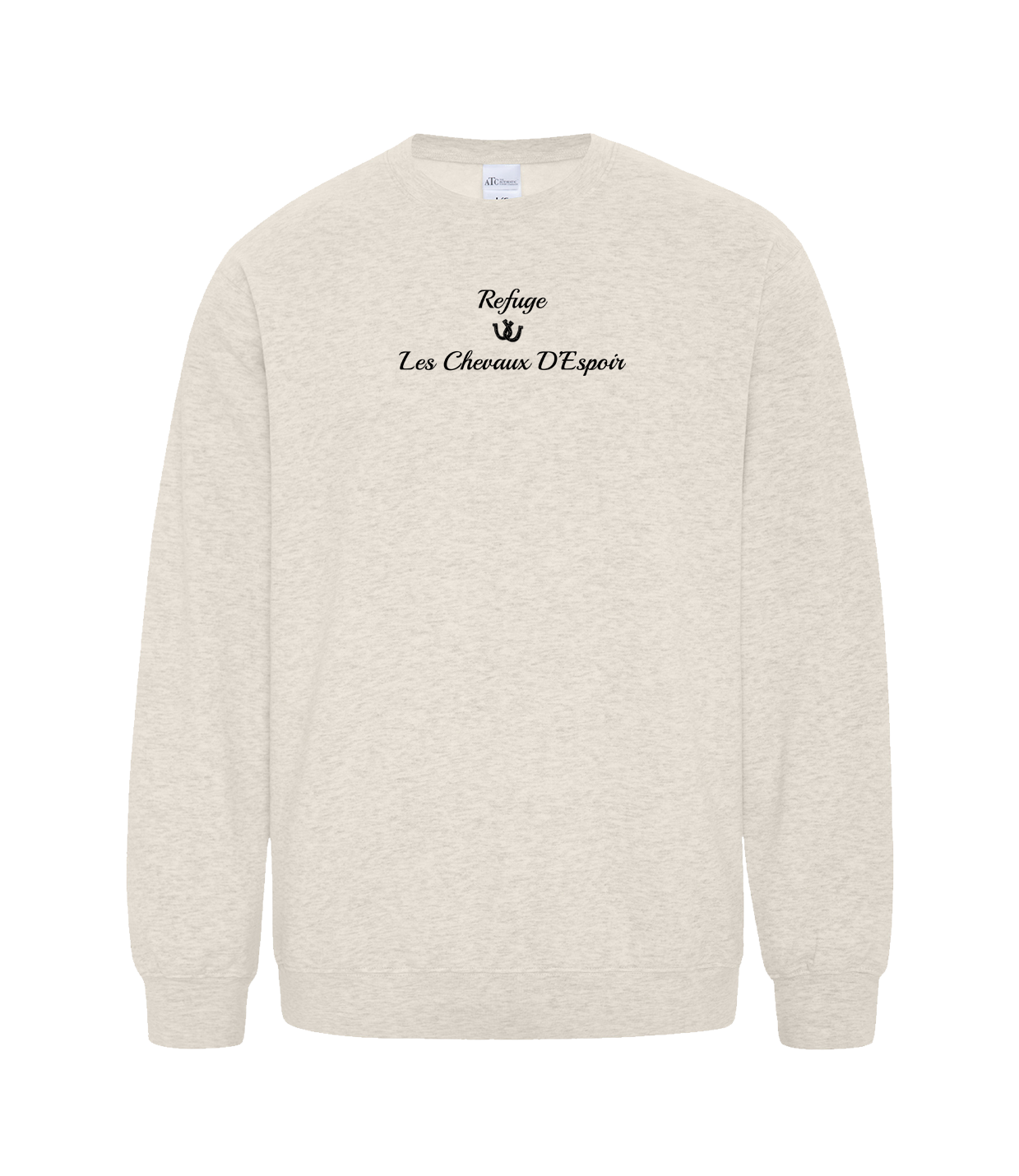 REFUGES PRINTED ''BASIC'' - CREWNECKS