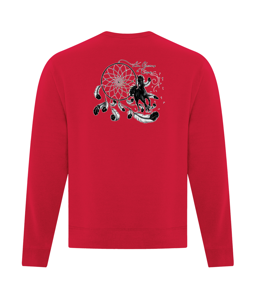 REFUGES PRINTED ''ORIGINAL'' - CREWNECKS