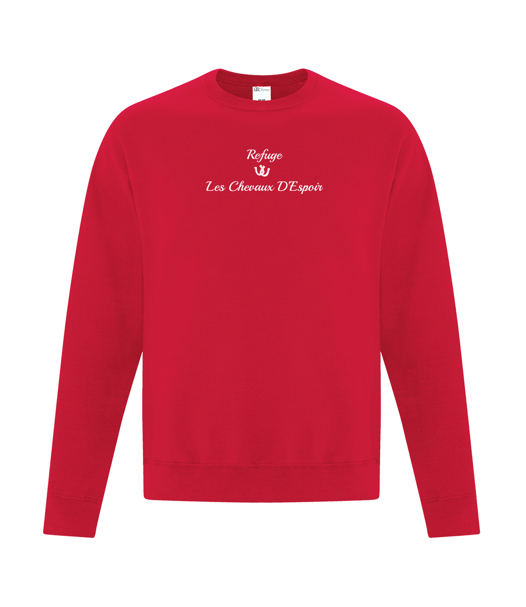 REFUGES PRINTED ''BASIC'' - CREWNECKS