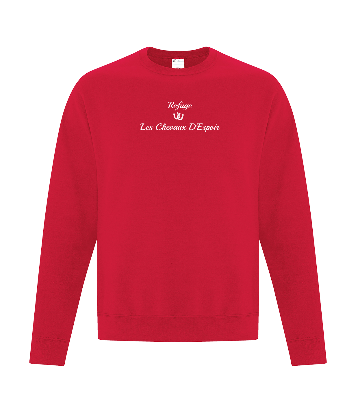 REFUGES PRINTED ''BASIC'' - CREWNECKS