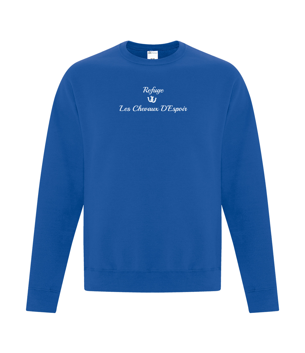 REFUGES PRINTED ''BASIC'' - CREWNECKS