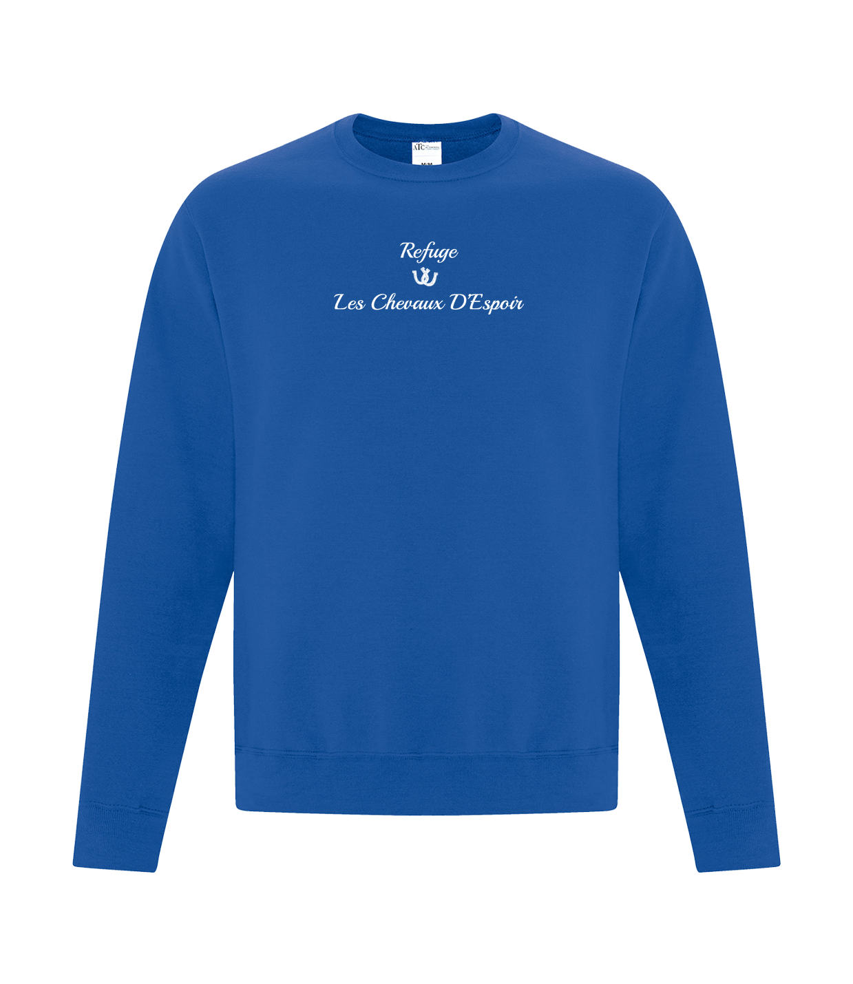 REFUGES PRINTED ''BASIC'' - CREWNECKS