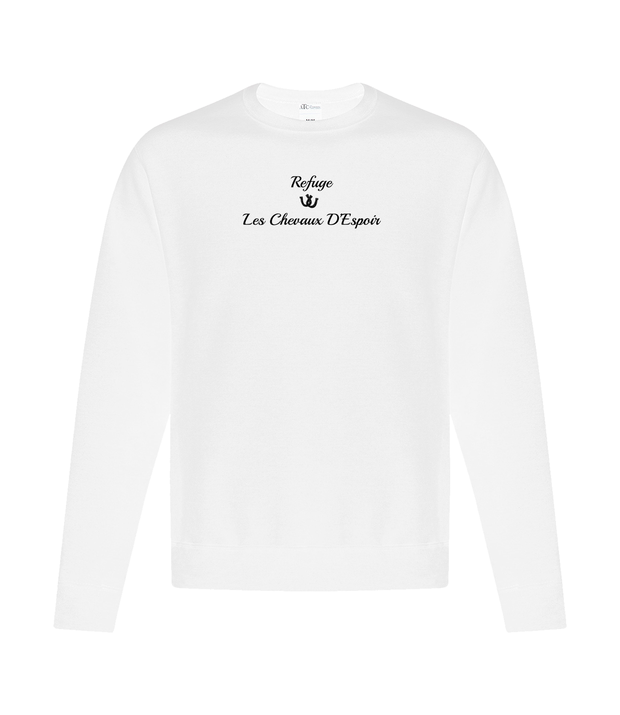 REFUGES PRINTED ''BASIC'' - CREWNECKS