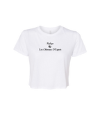REFUGES PRINTED ''BASIC'' - CROP TOPS