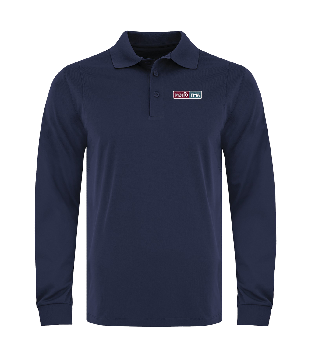 MARFO FMA "CLASSIC" LONGSLEEVE POLO (UNISEXE)