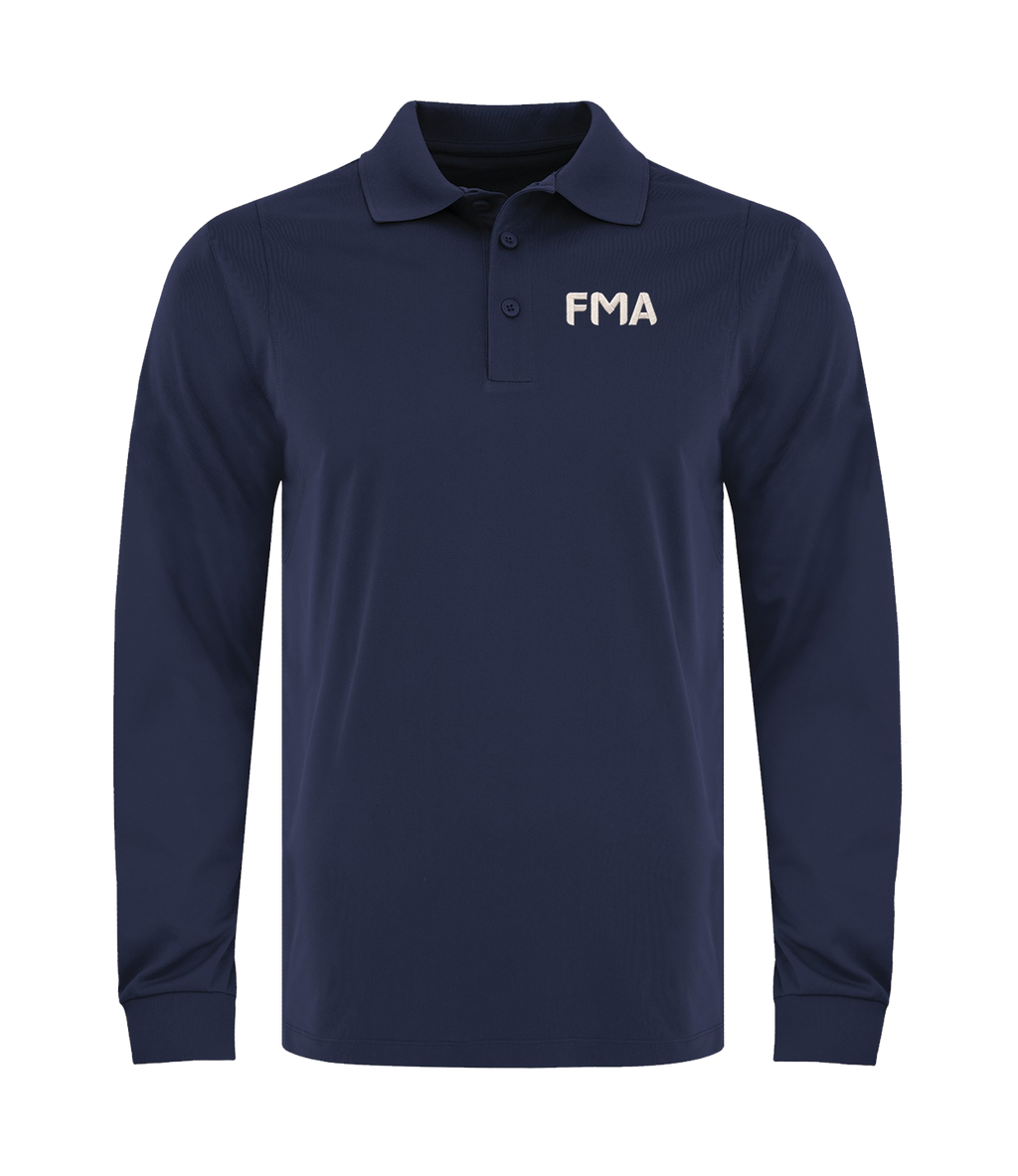 FMA "CLASSIC" LONGSLEEVE POLO (UNISEXE)