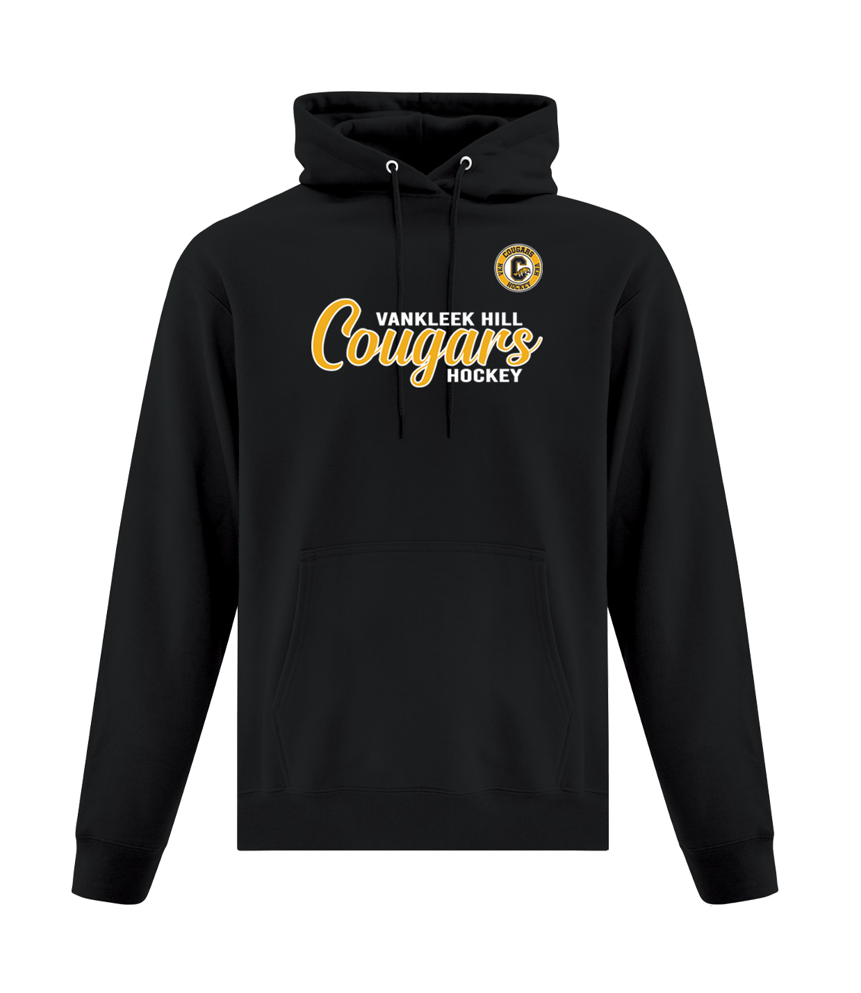 COUGARS PRINTED ''CURSIVE'' - HOODIE