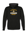 COUGARS PRINTED ''GAME'' - 100% POLYESTER HOODIE