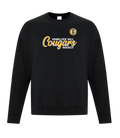 COUGARS PRINTED ''CURSIVE'' - CREWNECK