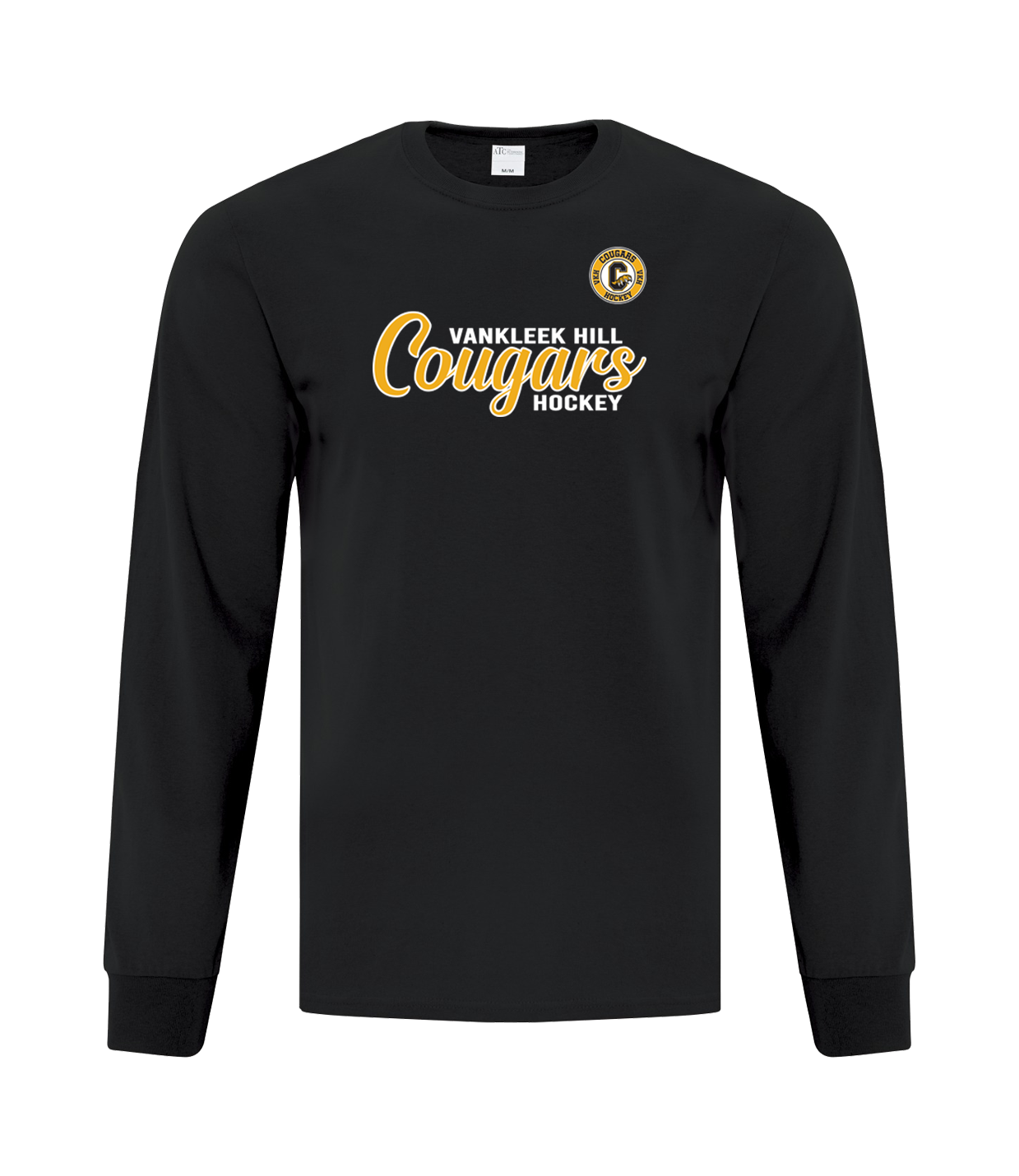 COUGARS PRINTED ''CURSIVE'' - LONGSLEEVE