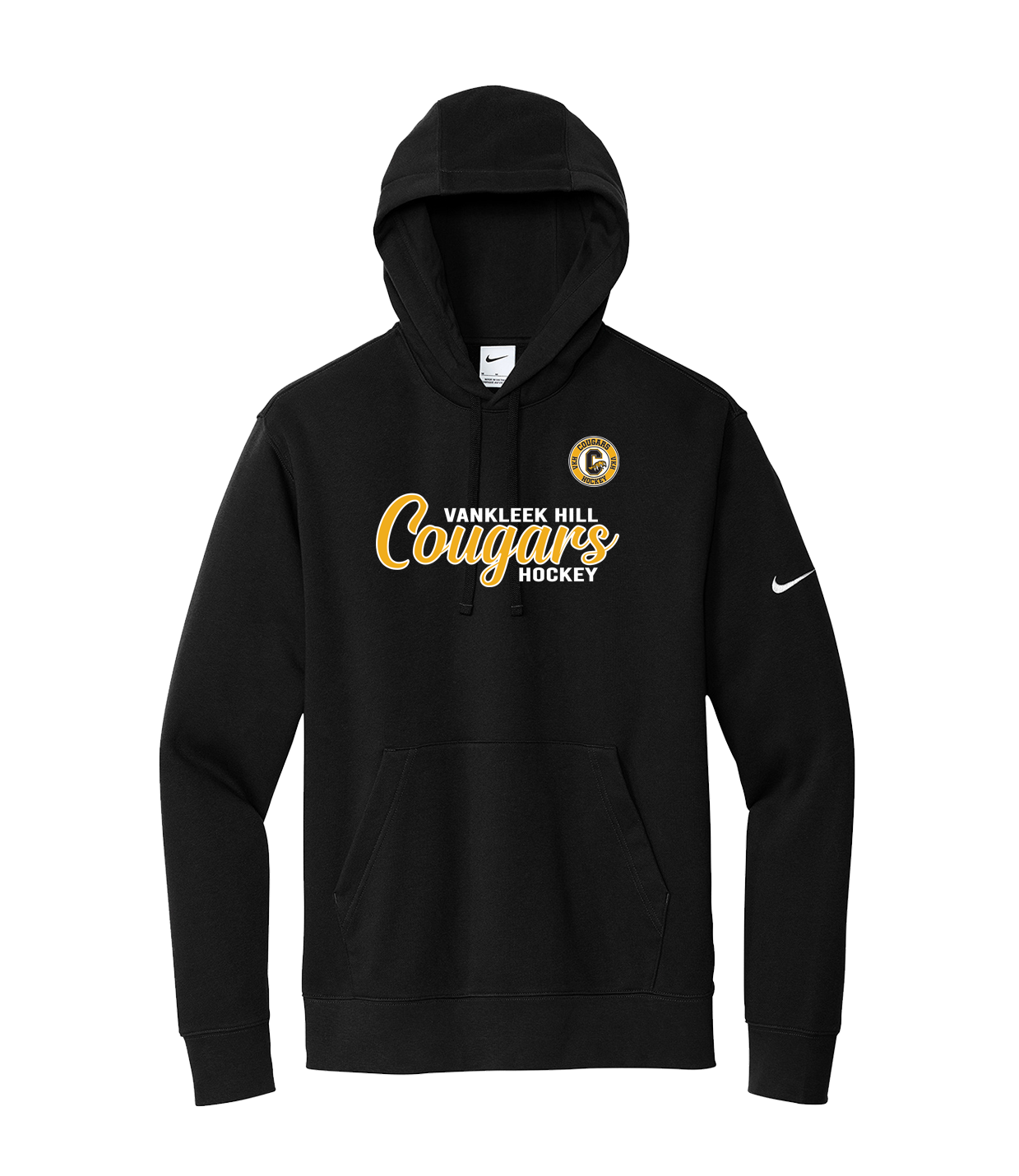COUGARS PRINTED ''CURSIVE'' NIKE - HOODIE