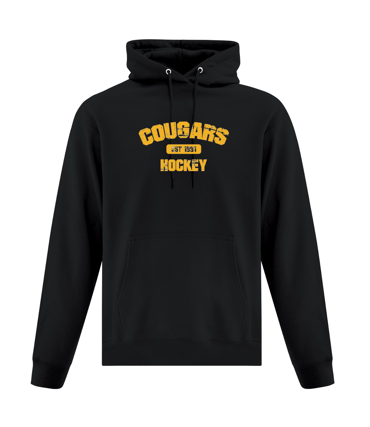 COUGARS PRINTED ''VARSITY'' - HOODIE