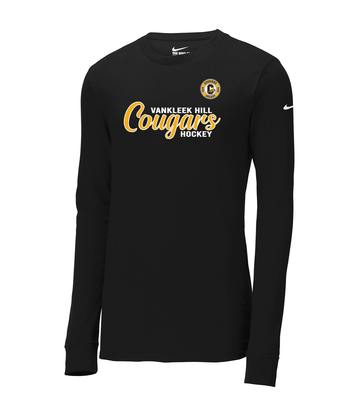 COUGARS PRINTED ''CURSIVE'' NIKE - LONGSLEEVE
