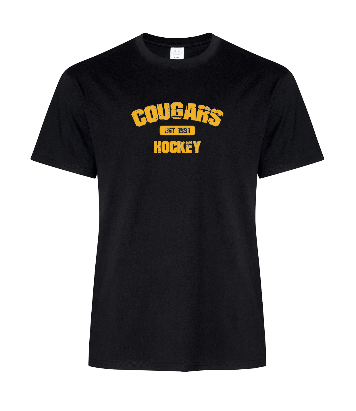 COUGARS PRINTED ''VARSITY'' - T-SHIRT
