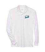 HAWKESBURY HAWKS PRINTED - CORE365 LONG SLEEVE POLO